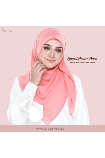 BAWAL HAVE2 - BRICK PINK BAWAL HAVE2 - BRICK PINK
